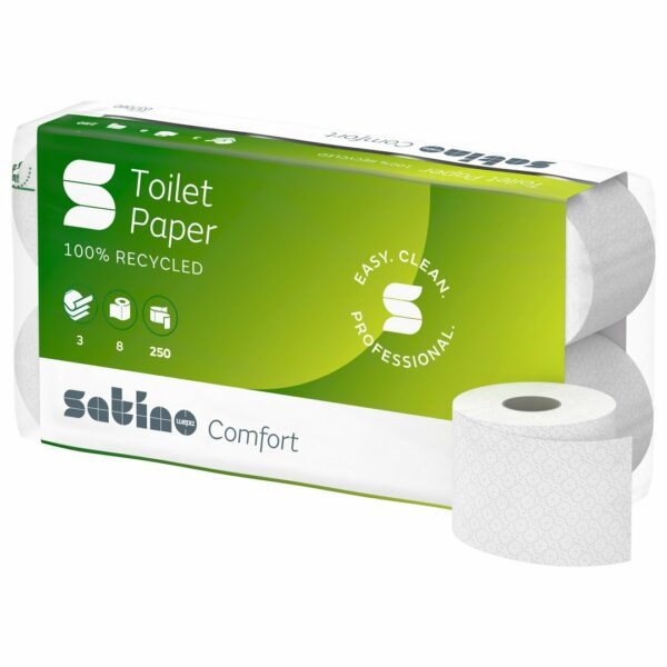 Satino Comfort Toilettenpapier 3 lagig 250 Blatt